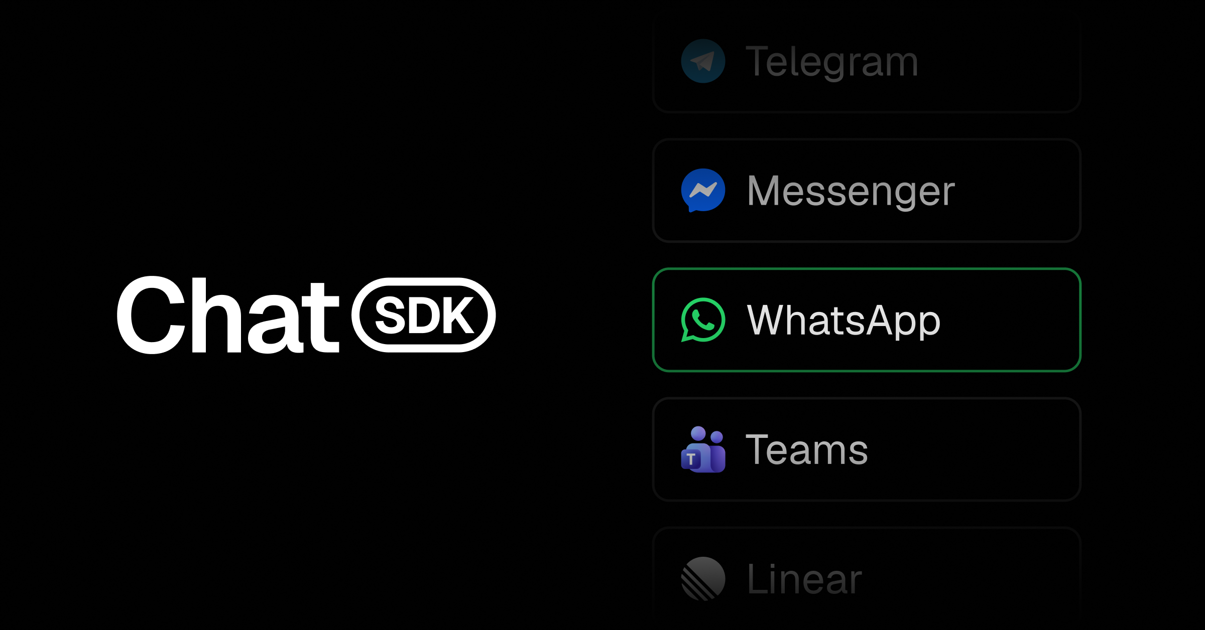 WhatsApp Business Cloud adapter for Chat SDK