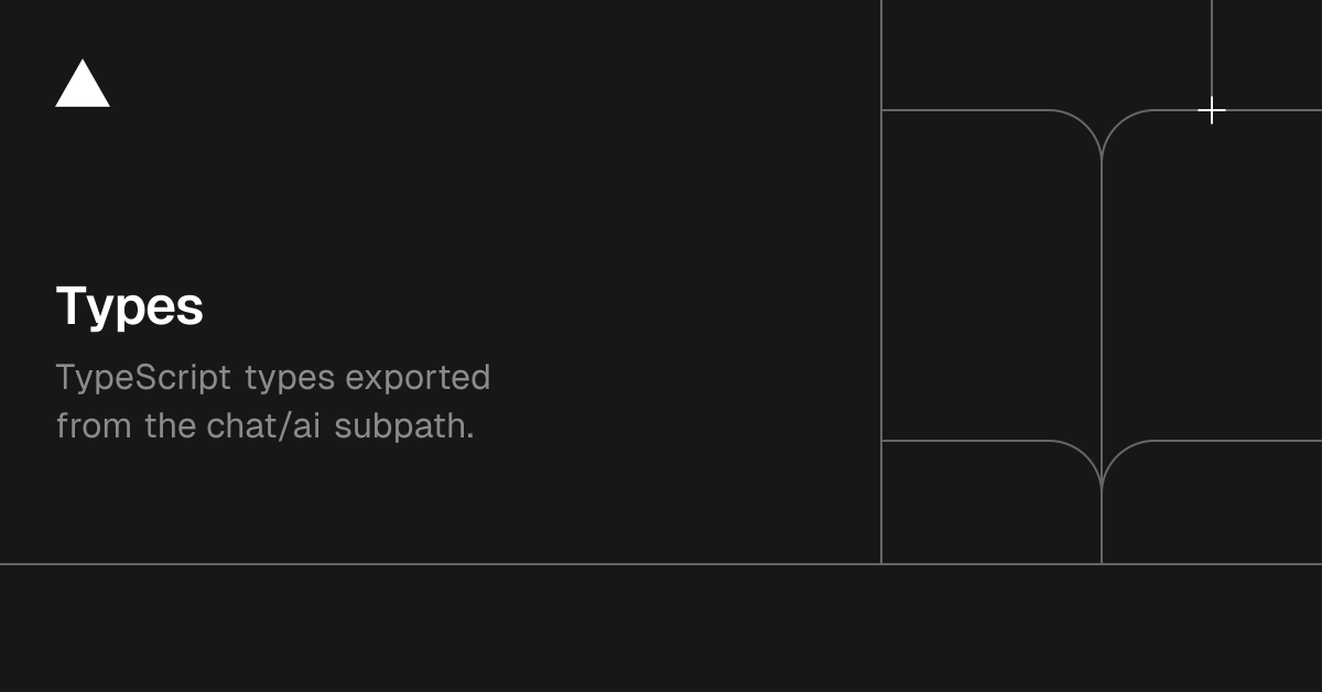 Types | Chat SDK